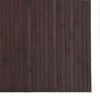 vidaXL Tapis rectangulaire marron fonc&eacute; 80x500 cm bambou
