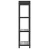 vidaXL &Eacute;tag&egrave;re Sonoma gris 40 x 30 x 85 cm Bois d'ing&eacute;nierie