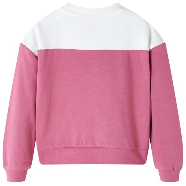 Sweatshirt pour enfants framboise 128