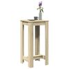 vidaXL Table de bar ch&ecirc;ne sonoma 51x50x103,5 cm bois d'ing&eacute;nierie