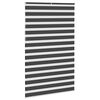 vidaXL Store z&egrave;bre noir 140x230 cm largeur du tissu 135,9 cm polyester
