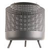 RedFire Foyer avec grille de barbecue Midland Noir
