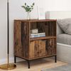 vidaXL avec tiroir 2 pcs Bois ancien 49 x 36 x 61 cm Bois d'ing&eacute;nierie