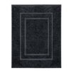 Kleine Wolke Tapis de bain Plaza 60x80 cm Noir