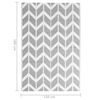 vidaXL Tapis d'ext&eacute;rieur ARAKIL Gris 120x180 cm PP