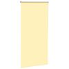 vidaXL Store enrouleur occultant jaune largeur du tissu 80,7 cm