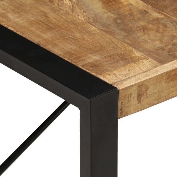 vidaXL Table basse 180x90x40 cm Bois de manguier brut