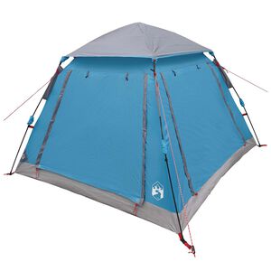vidaXL 3 personne Bleu Polyester 185T
