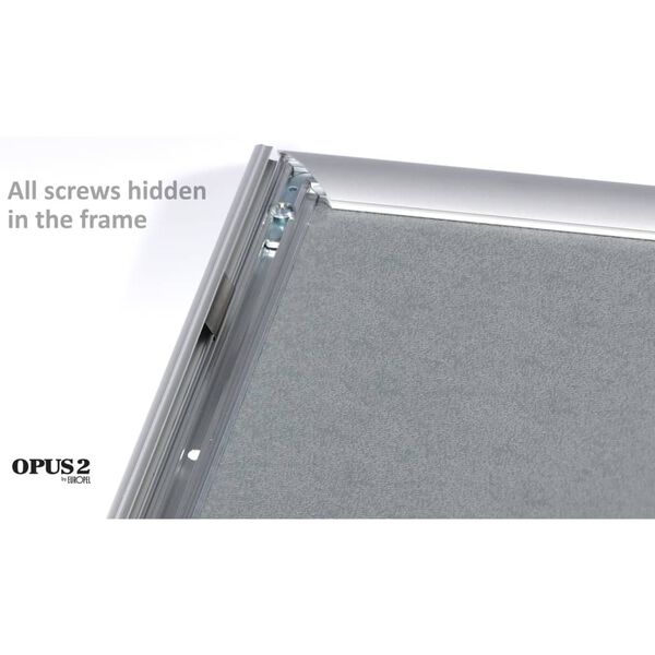 Europel Cadre clips&eacute; A1 25 mm Aluminium