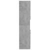 vidaXL Armoire de salle de bain Gris b&eacute;ton Bois d'ing&eacute;nierie