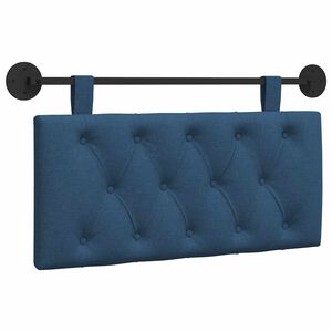 vidaXL T&ecirc;te de lit suspendue Bleu Tissu