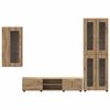 vidaXL Ensemble meuble TV FLORIN Ch&ecirc;ne artisanal Bois d'ing&eacute;nierie