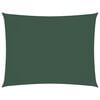 vidaXL Voile de parasol tissu oxford rectangulaire 6x7 m vert fonc&eacute;