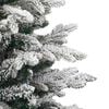 vidaXL Sapin de Noël Artificiel à Branches Articulées Blanc 150 cm