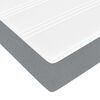 vidaXL Lit avec rangement et matelas Gris clair 120 x 190 cm Polyester