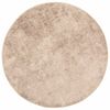 vidaXL Coureur de Tapis MARSA Beige 120 x 120 cm Polyester et PVC