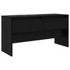 vidaXL Ensemble de meubles d'entr&eacute;e 4 pcs Ch&ecirc;ne noir Bois d'ing&eacute;nierie