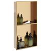 vidaXL Niche de douche dor&eacute; bross&eacute; 32x62x9 cm acier inoxydable
