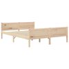 vidaXL Cadre de lit sans matelas bois massif de pin 140x200 cm