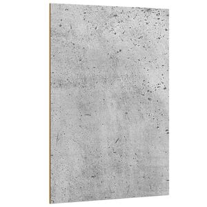 vidaXL Panneaux d&eacute;coratifs 12 pcs Gris b&eacute;ton 15 x 21 x 0,27 cm