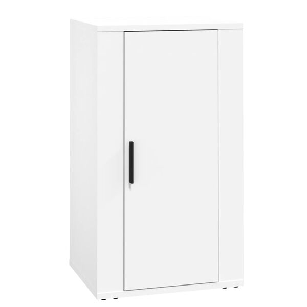 vidaXL Buffet Blanc 40x33x70 cm Bois d'ing&eacute;nierie