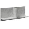 vidaXL Armoire murale 70x16,5x30 gris b&eacute;ton cm bois d'ing&eacute;nierie