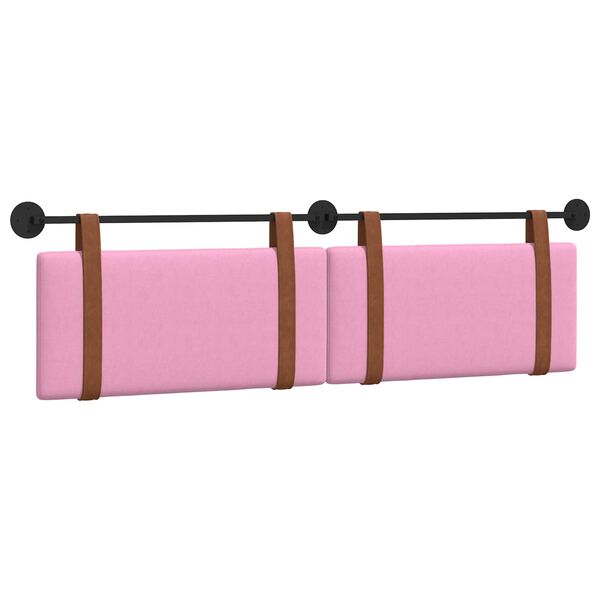 vidaXL T&ecirc;te de lit suspendue Uni Rose 170 x 55 x 5 cm PU antique
