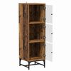 vidaXL Buffet Bois ancien 35 x 37 x 117 cm