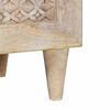 vidaXL Unites TV avec &eacute;tag&egrave;re Blanc 80 x 33 x 46 cm Bois d'ing&eacute;nierie