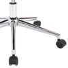 vidaXL Chaise pivotante de bureau Gris Tissu