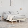 vidaXL Cadre de lit sans matelas 137x190 cm bois massif de pin