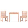 vidaXL Ensemble de bistrot de jardin 3 pcs bois massif Douglas
