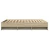vidaXL Cadre de lit sans matelas ch&ecirc;ne sonoma 160x200 cm