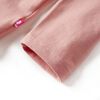 T-shirt enfants &agrave; manches longues rose clair 92