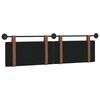 vidaXL T&ecirc;te de lit suspendue Marron fonc&eacute; 170 x 55 x 5 cm PU antique