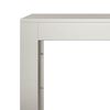 VidaXL &Eacute;tag&egrave;re &agrave; bois 100x40x80 cm acier r&eacute;sistant aux intemp&eacute;ries