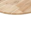 vidaXL Dessus de table rond &Oslash;80x2 cm bois massif d'acacia