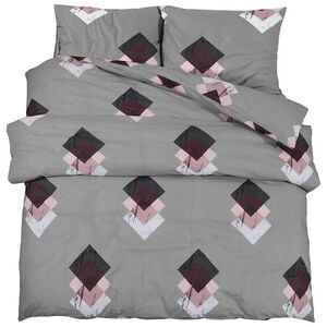 vidaXL Ensemble de housse de couette multicolore 260x220 cm coton