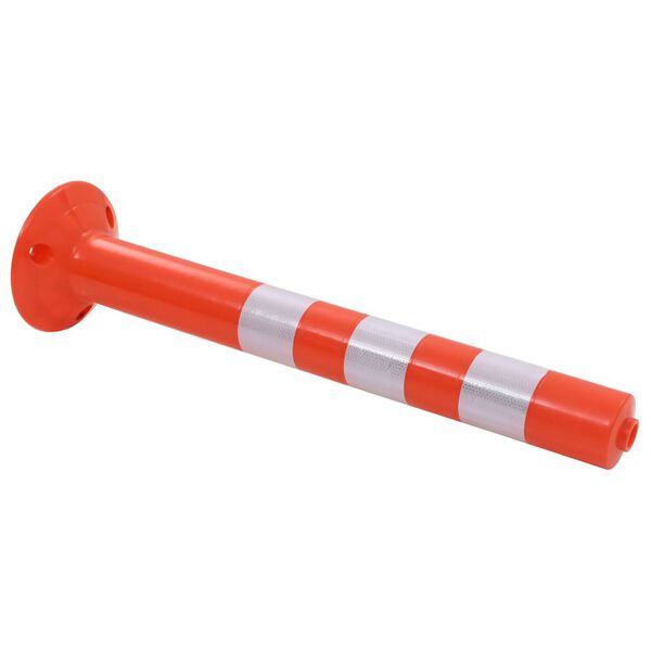 vidaXL Borne de contr&ocirc;le du trafic 5 pcs Plastique 75 cm