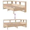 vidaXL Lit biblioth&egrave;que sans matelas 100x200 cm bois massif de pin