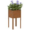 vidaXL Jardini&egrave;re de jardin 45 x 45 x 88 cm Acier patin&eacute;