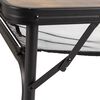 Bo-Camp Table de camping pliable Greene 60x120 cm Aluminium