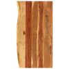 vidaXL Dessus de meuble-lavabo de salle de bain Acacia 100x52x3,8 cm