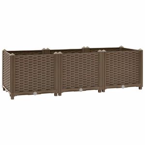 vidaXL Lit sur&eacute;lev&eacute; 120x40x38 cm Polypropyl&egrave;ne