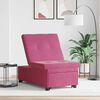 vidaXL Canap&eacute;-Lit Bordeaux 194 x 67 x 82 cm Velours