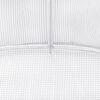 vidaXL Serre avec cadre en acier blanc 120 m&sup2; 20x6x2,85 m