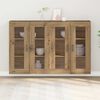 vidaXL Cabinets muraux 2 pcs Ch&ecirc;ne artisanal 69,5 x 34 x 90 cm