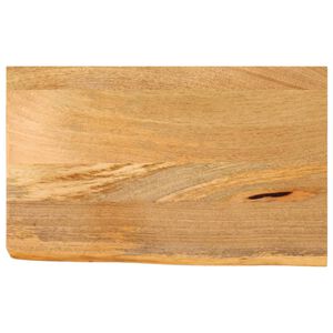 vidaXL Dessus de table &agrave; bord vivant 40x20x2,5 cm bois massif manguier
