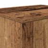vidaXL Armoire de rangement 2 pcs Bois ancien 127 x 41 x 40 cm
