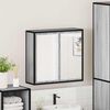 vidaXL Armoire &agrave; miroir de salle de bain sonoma gris bois d&rsquo;ing&eacute;nierie